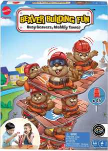 Giocattolo Castori costruttori. Gioco da tavolo Mattel Games
