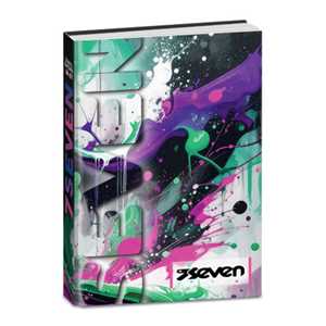 Cartoleria Diario 2027 Seven 12 mesi datato Girl. Verde-viola Seven