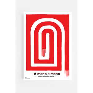 Idee regalo Poster. A Mano a Mano, Rino Gaetano  - 50 x 70 cm Ciao. Discoteca Italiana