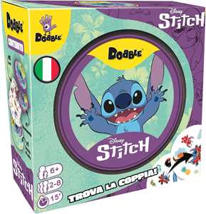 Giocattolo Asmodee – DOBBLE STITCH – Gioco da Tavolo Rapido e Divertente per Famiglie, Bambini e Amici – Carte da Gioco da Viaggio Asmodee