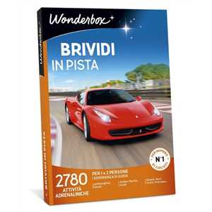 Idee regalo Cofanetto Brividi In Pista. Wonderbox Wonderbox
