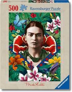 Giocattolo Puzzle Ravensburger Frida Kahlo: Blooming Fantasy 500 pezzi Ravensburger
