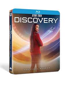 Film Star Trek Discovery. Stagione 5. Steelbook. Serie TV ita (4 Blu-ray) 