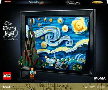 Giocattolo LEGO Ideas (21333). Vincent van Gogh - Notte stellata. Esclusiva LEGO