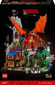 Giocattolo LEGO Ideas (21348). Dungeons & Dragons: Il racconto del Drago Rosso. Esclusiva LEGO