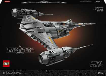 Giocattolo LEGO Star Wars (75442). Starfighter N-1 del Mandaloriano LEGO