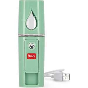 Idee regalo Legami - Mini Nebulizzatore per il Viso, Ricaricabile USB, Portatile, Leggero, Compatto, Ultrasilenzioso, 3x10,2 cm Legami