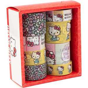 Cartoleria Hello Kitty Washi Tape set di nastri adesivi decorativi Giochi Preziosi
