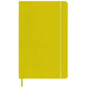 Cartoleria Taccuino Moleskine, a righe, Large, copertina rigida - Seta giallo paglia Moleskine