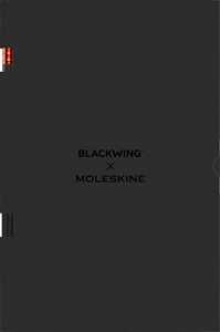 Cartoleria Blackwing X Moleskine - Set 2 Matite Soft + 2 Quaderni Cahier A Pagine Bianche Moleskine