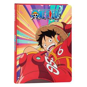 Cartoleria Diario One Piece standard 12 mesi - Rosso One Piece