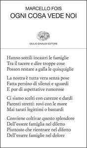 Libro Ogni cosa vede noi Marcello Fois